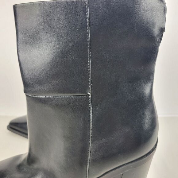 Steve Madden SILVEE Boot Bootie Pointed Toe Black - Picture 4 of 15